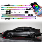 6Pcs Rgb Led Dreamcolor Car Underglow Neon Strip Light Chasing For Nissan Maxima