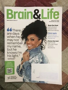 BRAIN & LIFE MAGAZINE June July 2025 - New - Free Shipping - Picture 1 of 1