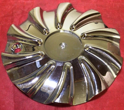 UNA TAPA CENTRAL CROMADA CONCEPT RUEDAS USADAS-171450 12357 Foto 1 de 2