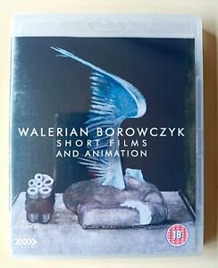 WALERIAN BOROWCZYK SHORT FILMS AND ANIMATION Blu-ray + DVD Brand New Sealed R2