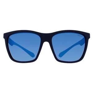 Polaroid Sunglasses PLD 2126/S XW0 5X Blue Grey Blue Mirror Polarized - Picture 1 of 4