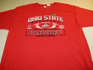 Ohio State Buckeyes 2019 Fiesta Bowl NCAA Football SemiFinal T-Shirt New! NWT XL - Picture 1 of 1