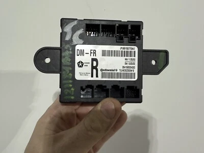 2014 Dodge Charger Ram Jeep Grand Cherokee Door Module Right RH P68155770AE OEM - Image 1 of 4