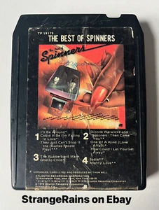 The Best of The SPINNERS -  8-Track Tape  REFURBISHED / PLAY TESTED - Imagen 1 de 4