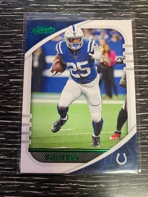 2020 Panini Absolute #39 Marlon Mack Green Indianapolis Colts 8AC - Image 1 of 2