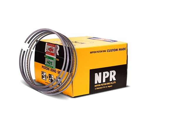NPR 20-GNHD4165K8 040 STEEL NITRIDE TOP NAPIER 2ND PISTON RING SET I-4.125-0.040 - Image 1 of 1
