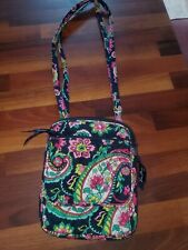 Vera Bradley Mini Hipster Quilted Heather  Paisley Bag 2013 Now Retired Unused 