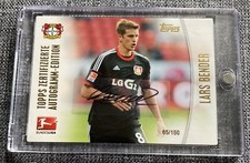Topps Bundesliga Chrome 2013-14 Lars Bender Autograph/Autograph 65/150