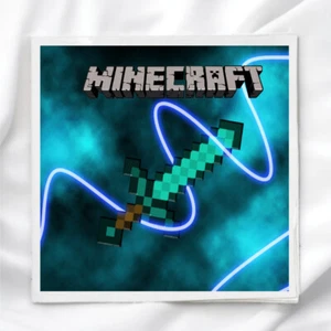 Minecraft Stoff Panel Quilt Block zum Quilten Basteln Nähen MCFP74966 - Bild 1 von 2