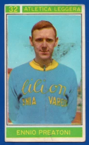 FIGURINA PANINI CAMPIONI DELLO SPORT 1967/68 ATLETICA PREATONI N.32 REMOVED - Imagen 1 de 2