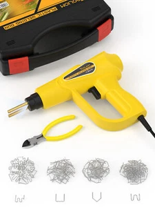 70W Plastic Welder Hot Stapler Gun Kit 400 Staples Repair Car Bumper Fender - Picture 1 of 7