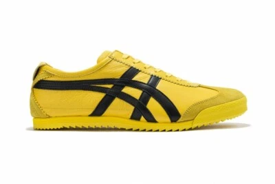Onitsuka Tiger MEXICO 66 DELUXE 1181A436 TAI-CHI YELLOW/BLACK With shoe bag - Image 1 of 4
