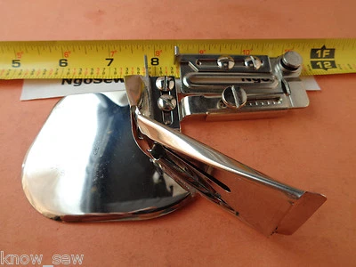 DOUBLE FOLD SWING-AWAY BIAS TAPE BINDER+GUIDE Singer Kenmore Janome Pfaff 2" - Image 1 of 4