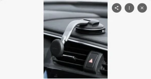 AUKEY HD C49 Phone Holder for Car 360 Degrees - Black - Photo 1 sur 1
