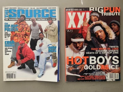 XXL Magazine March 2001 Hot Boys & The Source Magazine Feb 2001 DMX Xzibit Latif - Image 1 of 4