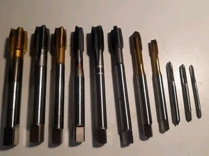 Verkaufe 11 tlg. Gewindebohrer / Fertigschneider Set von M3-M16 + 7/16 u. 1/2 - Bild 1 von 1