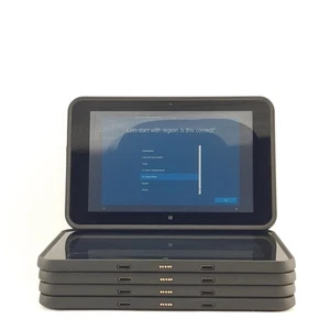 HP Pro Tablets Windows Job Lot of 5 EE G1 Intel Atom Z3735F 32GB SSD 2GB RAM 10" - Picture 1 of 8