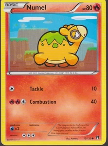Numel Common XY BREAKpoint 12/122 Pokémon Trading Card TCG - Picture 1 of 2