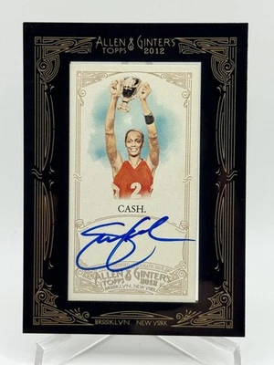 Swin Cash 2012 Topps Allen & Ginter Autograph Framed Mini Auto I7 - Image 1 of 2