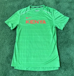 Kenya Team Issued Nike Running Tee Shirt Mens Size 2XL/ XXL Dri-Fit CT0105- 320 - Picture 1 of 9