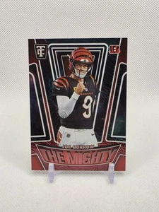 Panini NFL 2024 totalmente certificado #12 Joe Burrow The Mighty Red/249 Bengals - Imagen 1 de 2