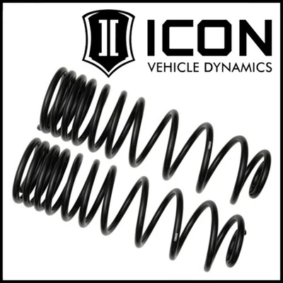 ICON 1.5" Lift Rear Multi-Rate Coil Springs PAIR fit 2020-2024 Jeep Gladiator JT - Imagem 1 de 2