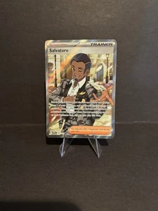 Pokemon TCG Salvatore Holo Card 202/162SV05: Temporal Forces - Picture 1 of 4