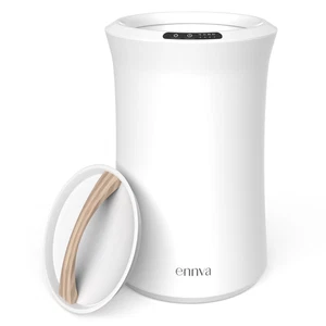 Calentador de toallas de lujo 22L cubo apagado automático blanco calentador de toallas grande con temporizador - Imagen 1 de 7