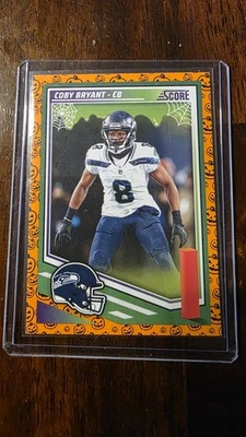 2025 Score - Coby Bryant #268 Pumpkin - Image 1 of 2