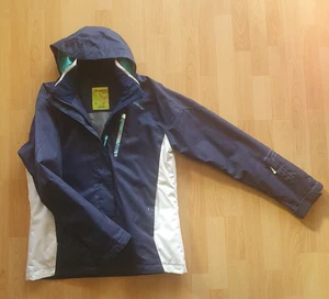 Ziener Skijacke, Winterjacke Größe L/XL Blau/weiß mit tollen Funktionen - Bild 1 von 13