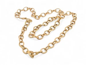Collier maille forçat Créole or jaune 18 carats - 14,54 grammes - Picture 1 of 4
