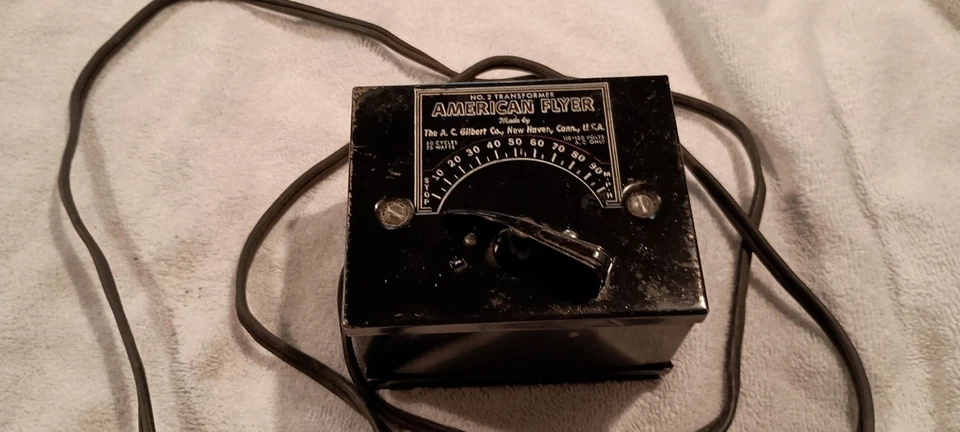 AMERICAN FLYER Nº2, TRANSFORMADOR 75 VATIOS, 110-120 VOLTIOS Foto 1 de 1