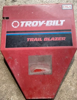 Troy Bilt Trailblazer cortacésped de hoz cubierta frontal placa capó MTD 1900974 NLA Foto 1 de 4