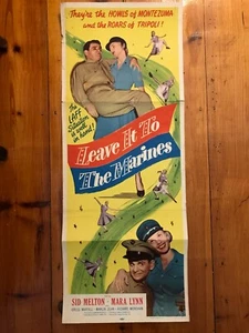 Leave It to the Marines Insert 1951 Sid Melton, Mara Lynn - Picture 1 of 1