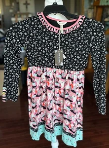 MATILDA JANE HALLOWEEN FUN MIXED PRINT DRESS 2022 SIZE 12 NWT - Picture 1 of 7