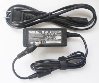 Genuine AC Power Adapter For Toshiba Folio 100 PLL20E PLL72E PLL52E PLL62E 30w - Image 1 of 2