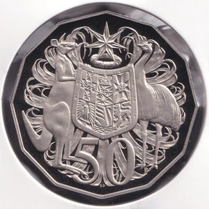Australia 1993 Fifty Cents 50c (Coat of Arms) - Proof - Bild 1 von 3