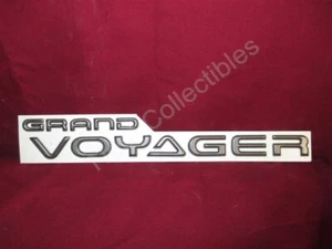 NOS OEM Plymouth Grand Voyager Lift Gate Nameplate Emblem 1997 - 2000 - Picture 1 of 5