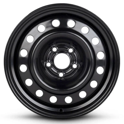 New Wheel For 2001-2006 Dodge Stratus 15 Inch Black Steel Rim - Image 1 of 4