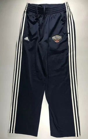 Men's 2013 Adidas New Orleans Pelicans Warmup Pants Size Medium NWT Cover