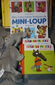 Jeunesse - Lot de livres pour enfants: Ptit Loup, Mini Loup