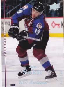 07-08 Upper Deck Joe Sakic /100 UD Exclusives Avalanche 2007