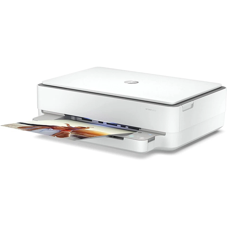 HP ENVY 6020e/6030e/6032e All-in-One Colour Wireless Inkjet Printer RRP £135 - Image 1 of 1