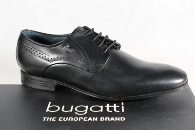 Zapatillas deportivas Bugatti para hombre con cordones negras Foto 1 de 4