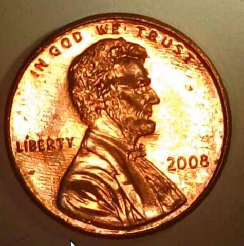 2008 P 1 Cent US Coin Lincoln Memorial Penny Circulated ** Added Bonus! ** Cover