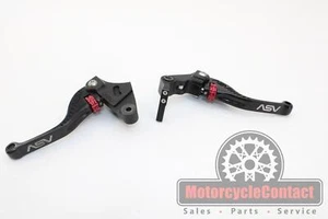 13-16 STREET TRIPLE ASV SHORT LEFT RIGHT LEVER CLUTCH BRAKE CLUTCH LEVERS BARS - Picture 1 of 24