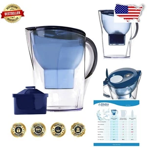 Healthy Living: 3.5L Alkaline Water Pitcher - Ergonomic & Eco-Friendly Design - Picture 1 of 8
