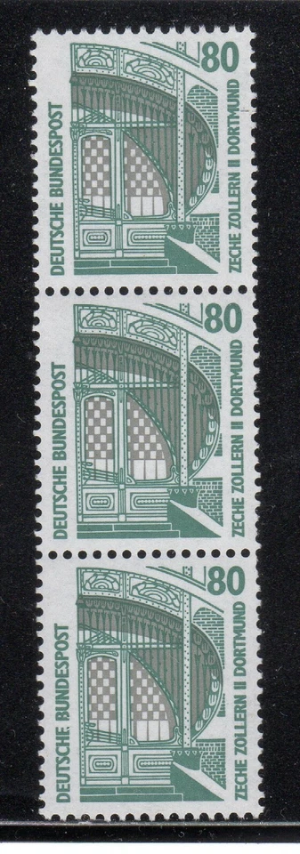 Germany 1987-96 SC# 1528 - Historic Sites  Strip of Three Stamps - M-NH Lot # 99 - Image 1 of 1