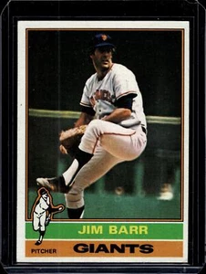 Jim Barr 1976 Topps #308 casi nuevo o mejor estado - Imagen 1 de 2