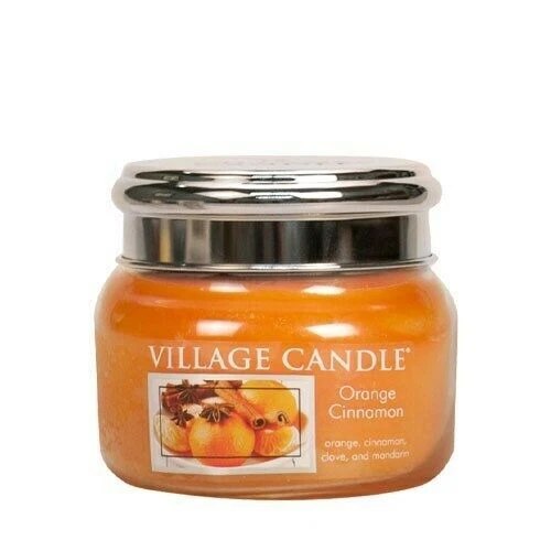 Village Candle Orange Cinnamon Duftkerze Glas 262g Kerzen, Duft Zimt zimtig - Bild 1 von 1